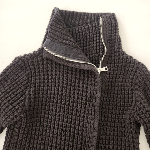 Gap Moto Crochet Sweater Jacket - Picture 2 of 11